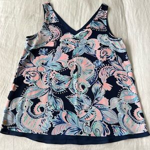 Lilly Pulitzer reversible top